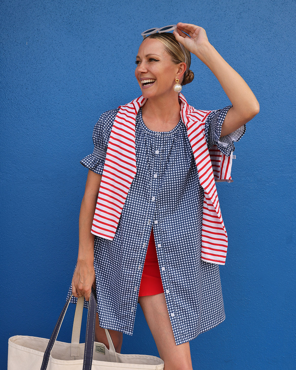 ワンピース VALLO DE NEAR Adeline Dress Brick Le Marigold
