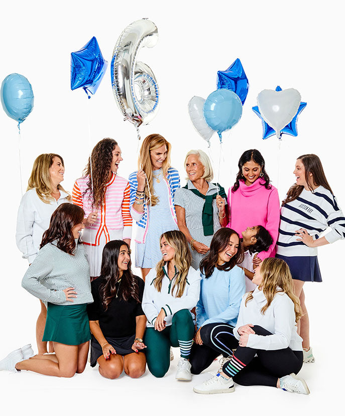 Pictured are the models for the Addison Bay 6th Birthday Photoshoot with the AB Team