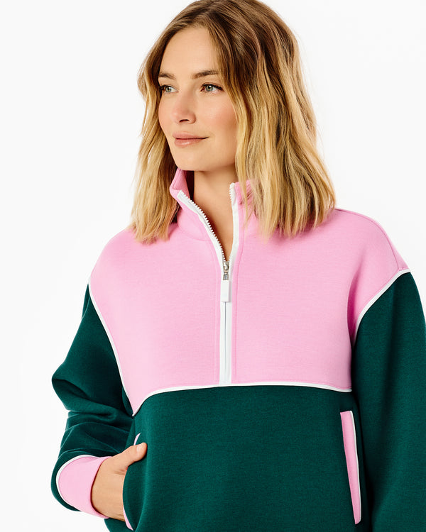 Active Pique Breakpoint Quarter Zip Sweatshirt – Addison Bay®
