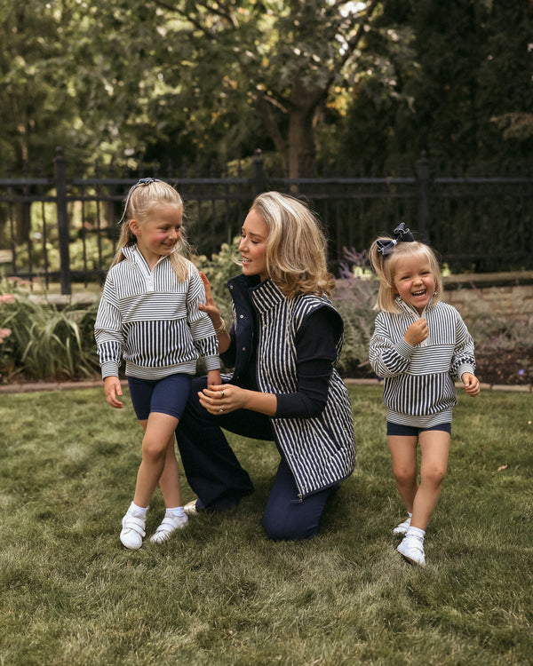 Everyday Terry Eddie Kids Quarter Zip x Mary Orton Sweatshirt