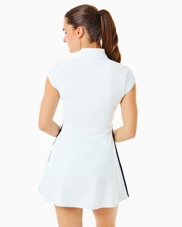 Addison Bay Smooth Sport Short Sleeve Everglade Active Dress Medium / Super White
