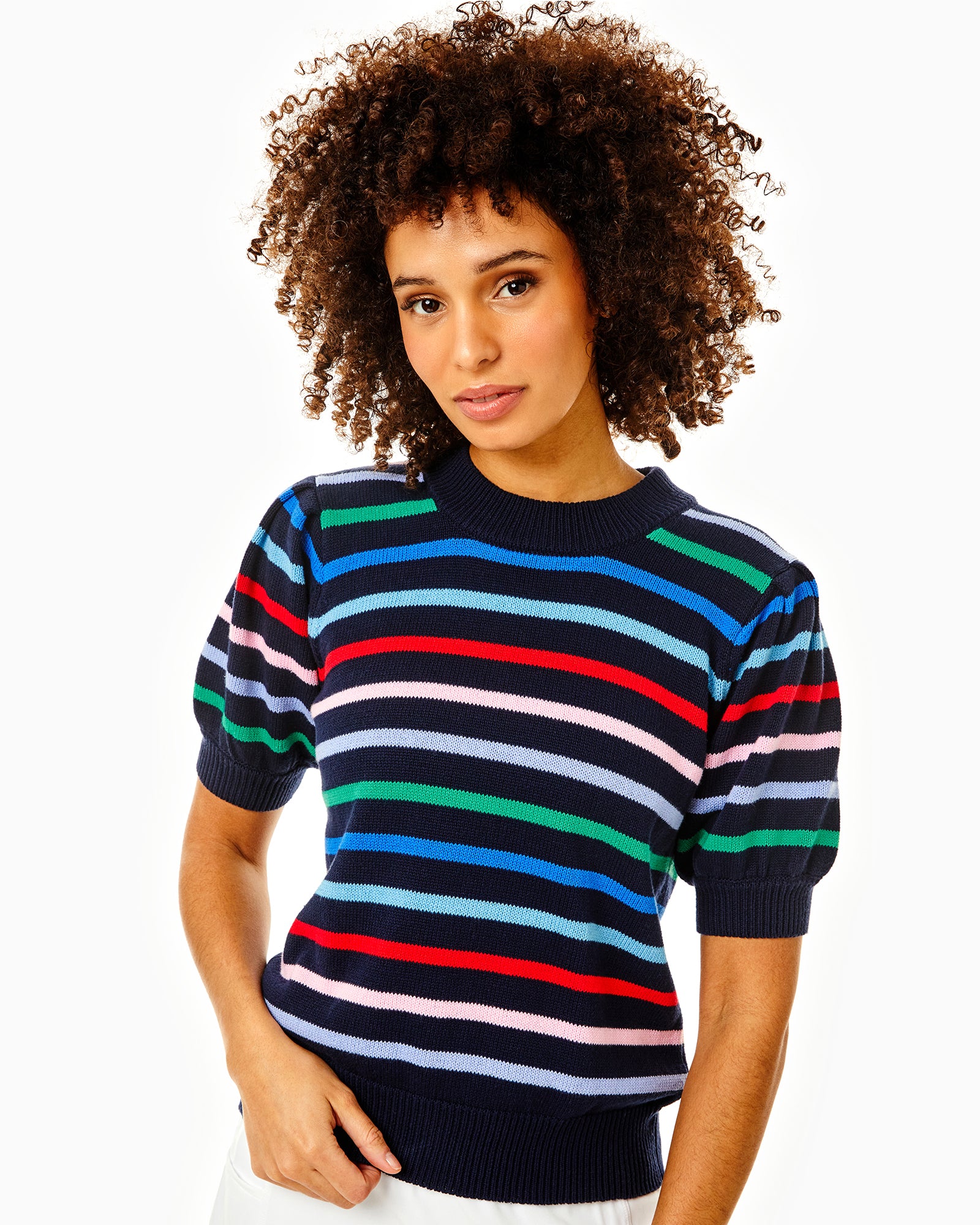 Locust Short Sleeve Active Sweater featured product image