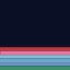 XX-Small / Navy Multi-Final Sale swatch