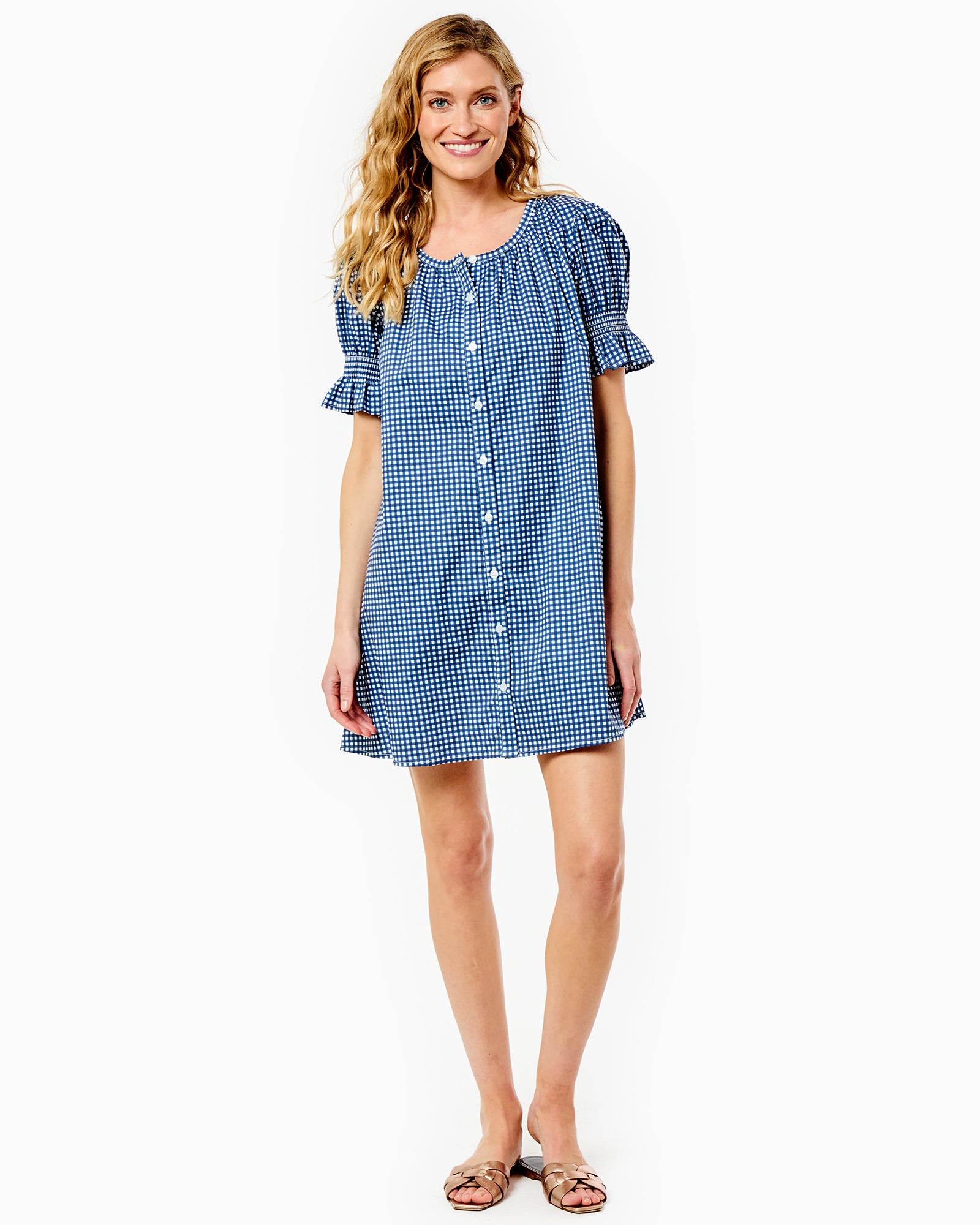 fig L ondon ｜コーデュロイsailor dress Cotton Poplin Short Sleeve Sailor Dress – Addison Bay®
