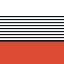 super-white-navy-stripe-papaya swatch image