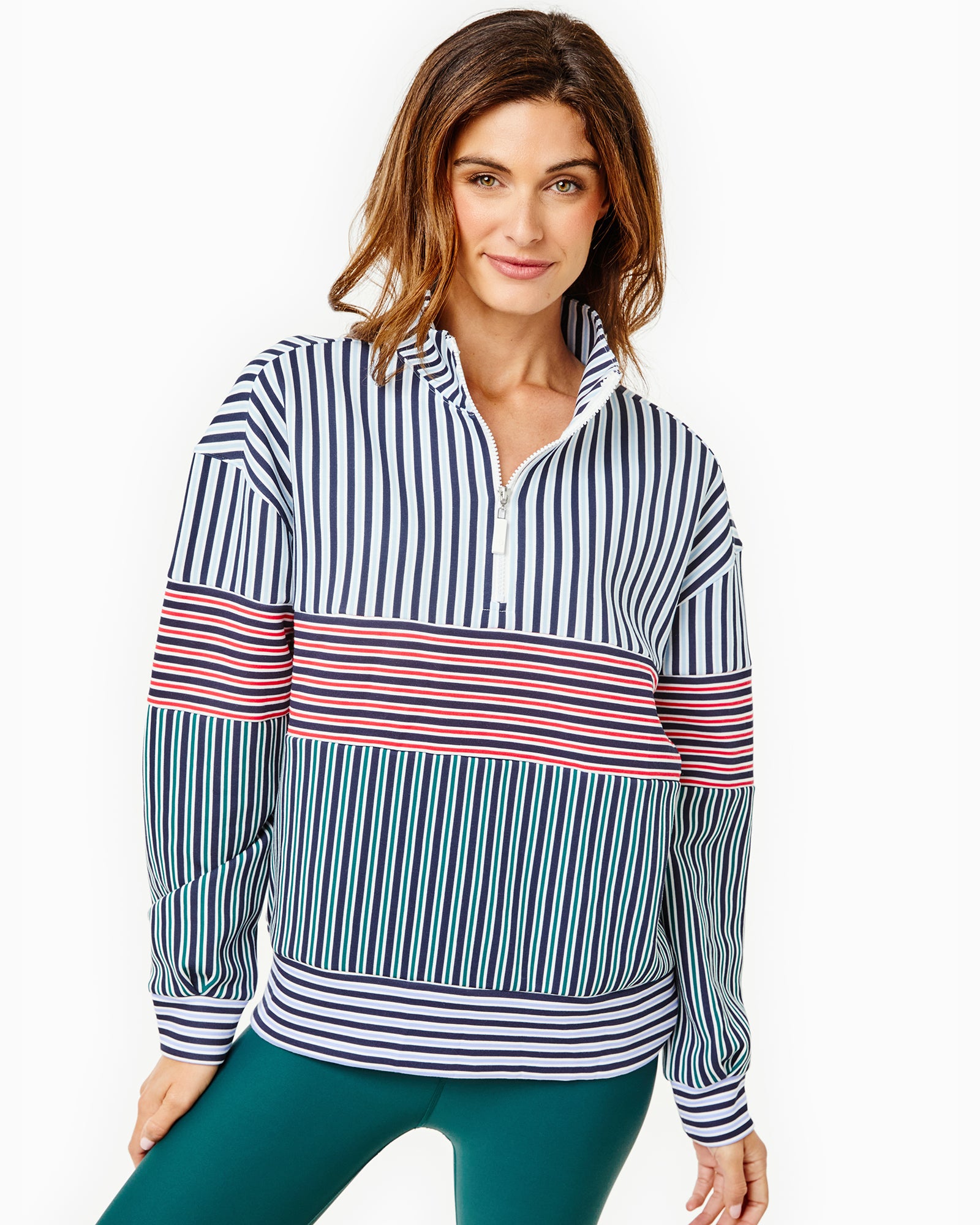 Soft Luxe Varsity Quarter Zip featured product image