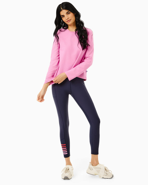 Active Mesh Walnut Long Sleeve Top – Addison Bay®