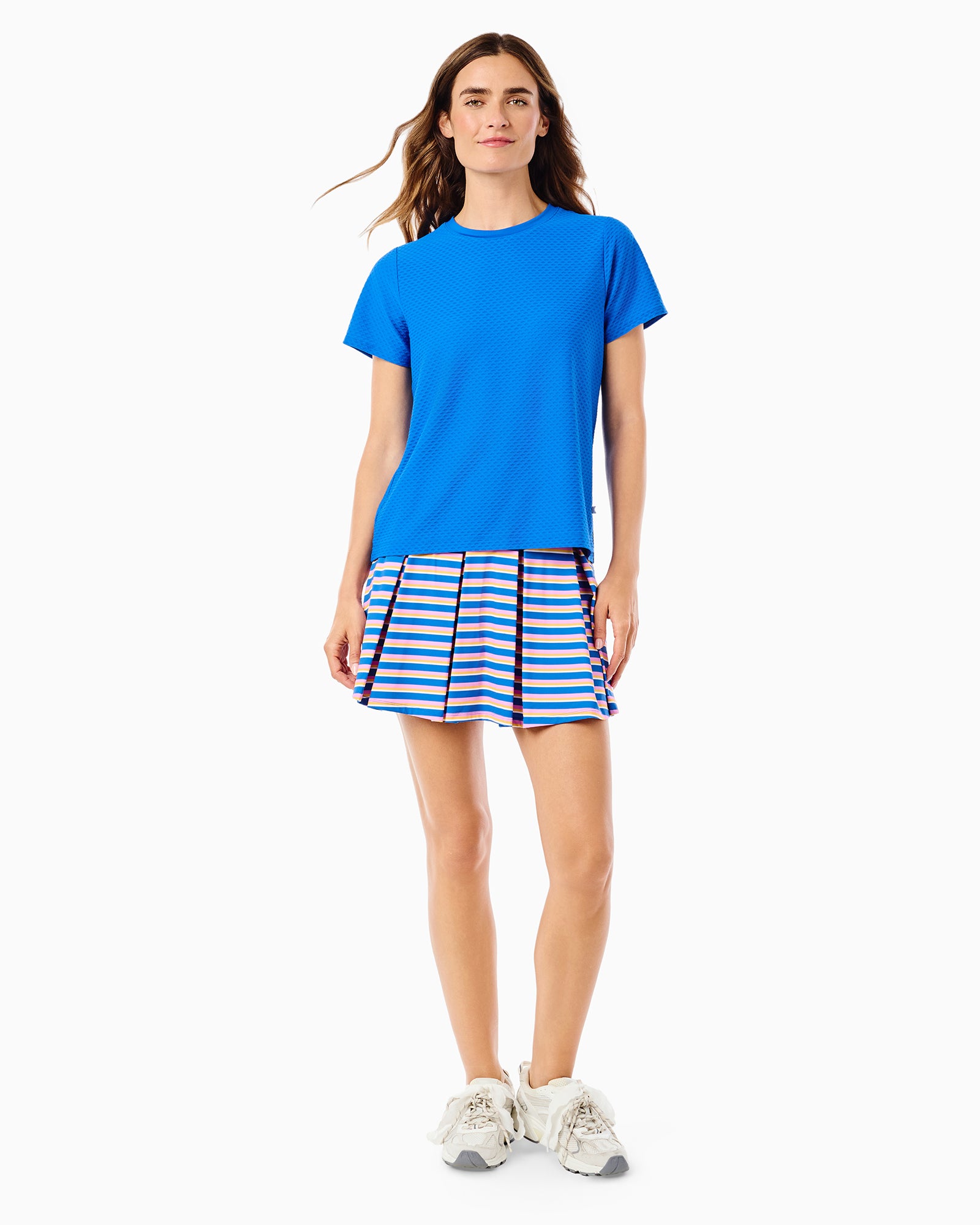 Active Mesh Walnut Short Sleeve Top – Addison Bay®