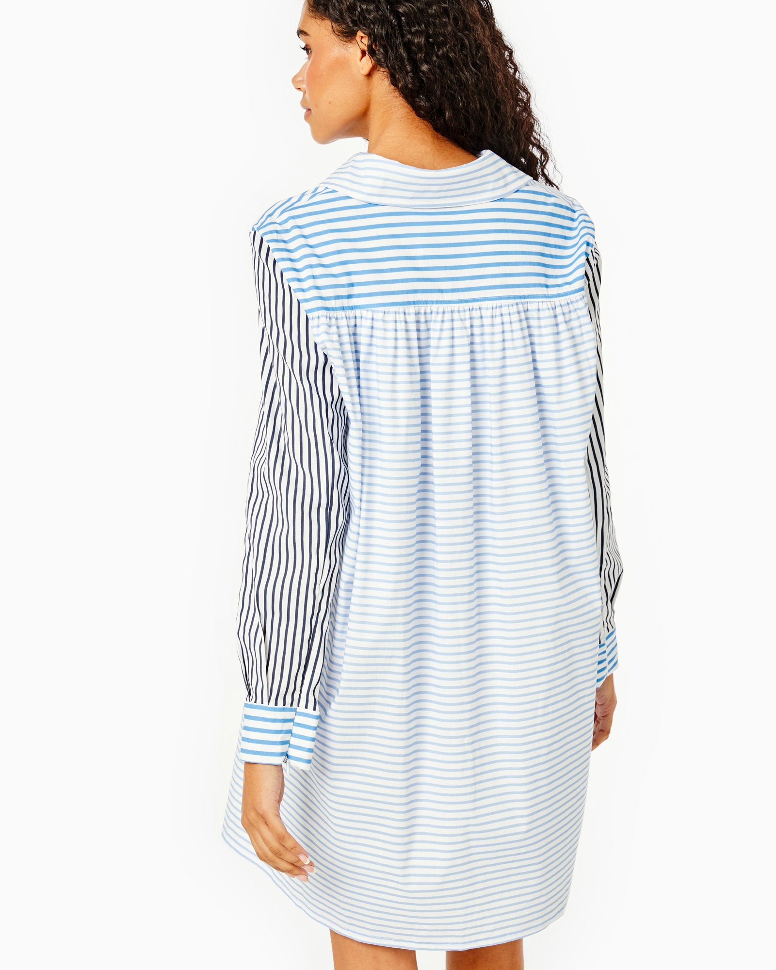 Cotton Poplin Bloom Shirt Dress – Addison Bay®