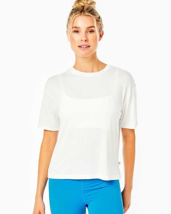 ★OAMC★ Trail Short Sleeve T-Shirt White 23E28OAJ08COT00744 Drape Luxe Classic Short Sleeve – Addison Bay®