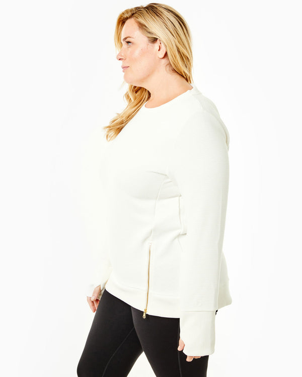 Active Rib Zip Everyday Crewneck Sweatshirt – Addison Bay®